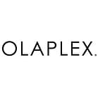The logo of olaplex, featuring the brand name "olaplex." in black, capitalized letters on a white background.